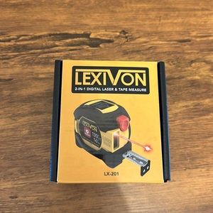 Lexivon 2-1 Digital laser and tape measure
